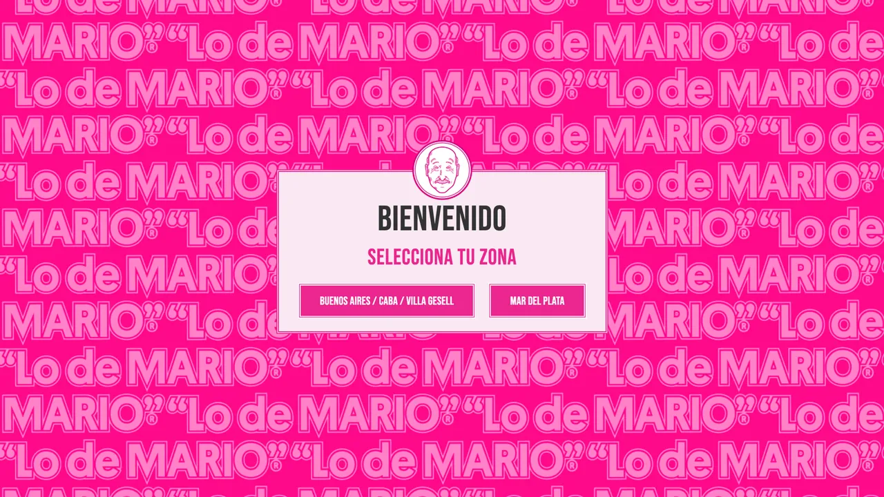 Lo de Mario Website — project screenshot